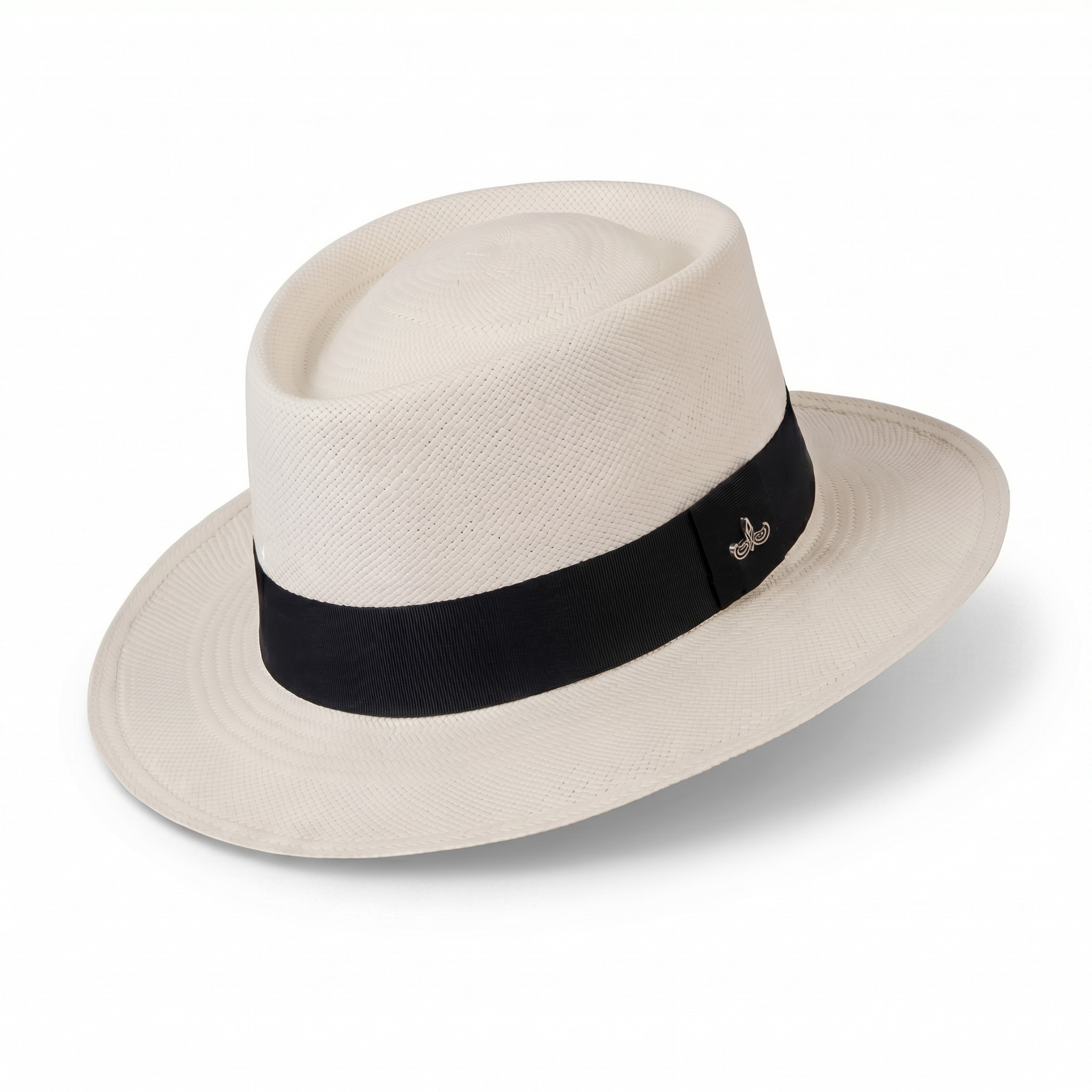 Capri Havana Black Tie. classic Panama; colors: white, black; source image reviewed in visual-sheet-03 item 50